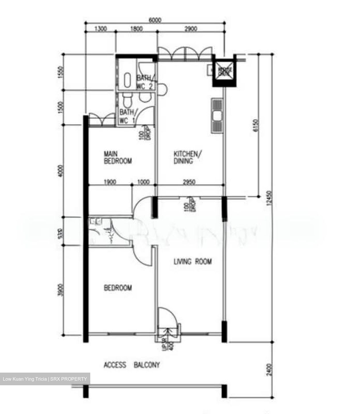 Blk 212 Ang Mo Kio Avenue 3 (Ang Mo Kio), HDB 3 Rooms #527442961